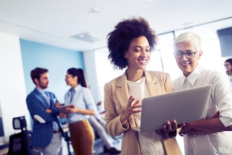 Business Colleagues Having a Meeting in the Office